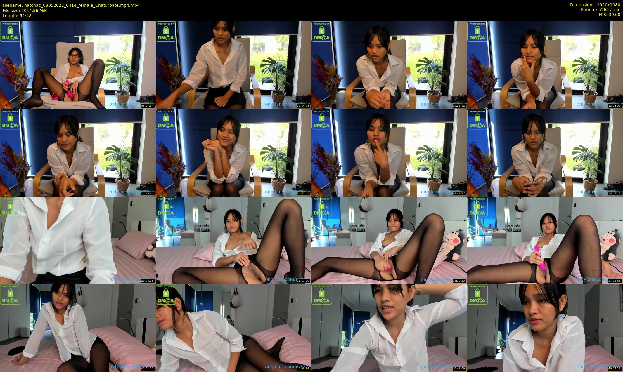 natchac — 53 minute Chaturbate female cam show recording, 1080p, May 8, 2022