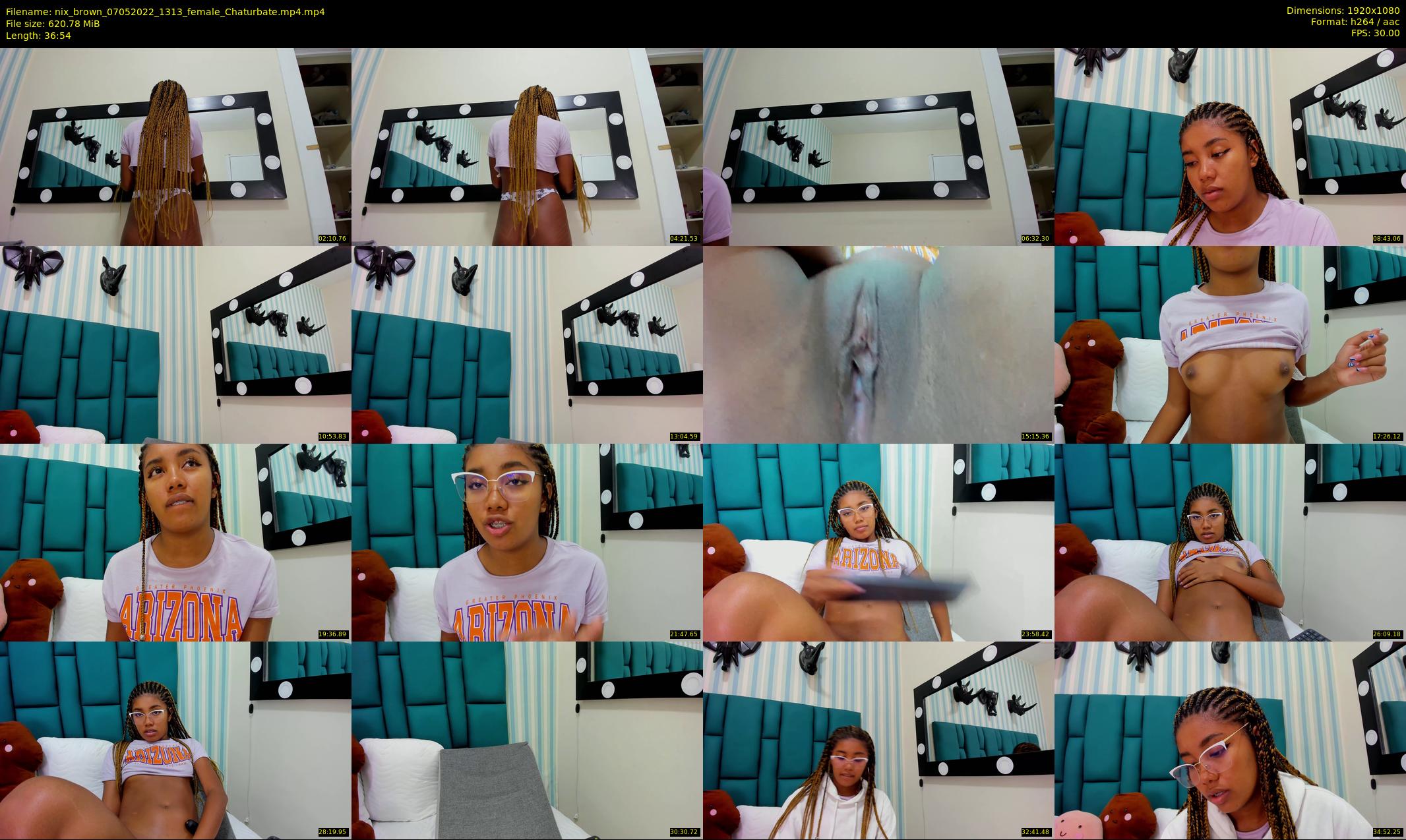 nix_brown — 37 minute Chaturbate female cam show recording, 1080p, May 7, 2022