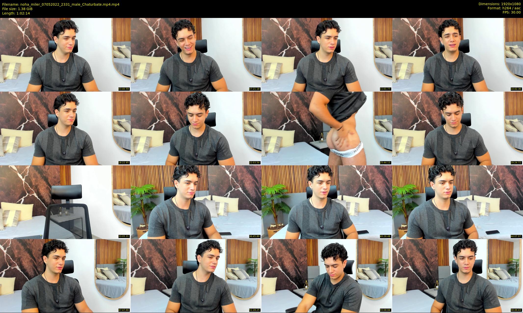 noha_miler — 63 minute Chaturbate male cam show recording, 1080p, May 7, 2022