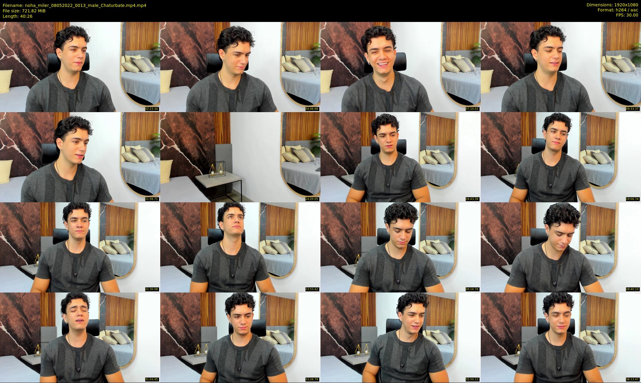 noha_miler — 41 minute Chaturbate male cam show recording, 1080p, May 8, 2022