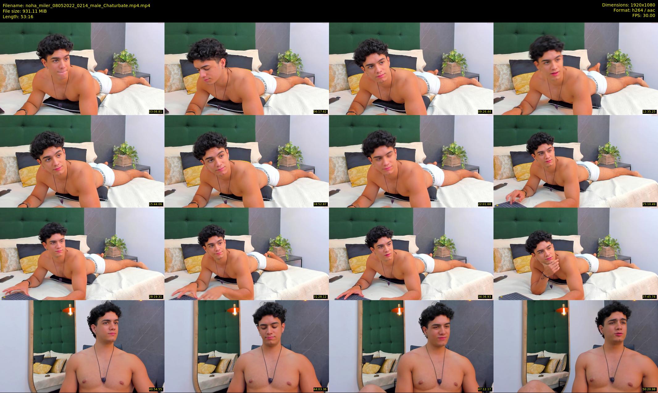 noha_miler — 54 minute Chaturbate male cam show recording, 1080p, May 8, 2022
