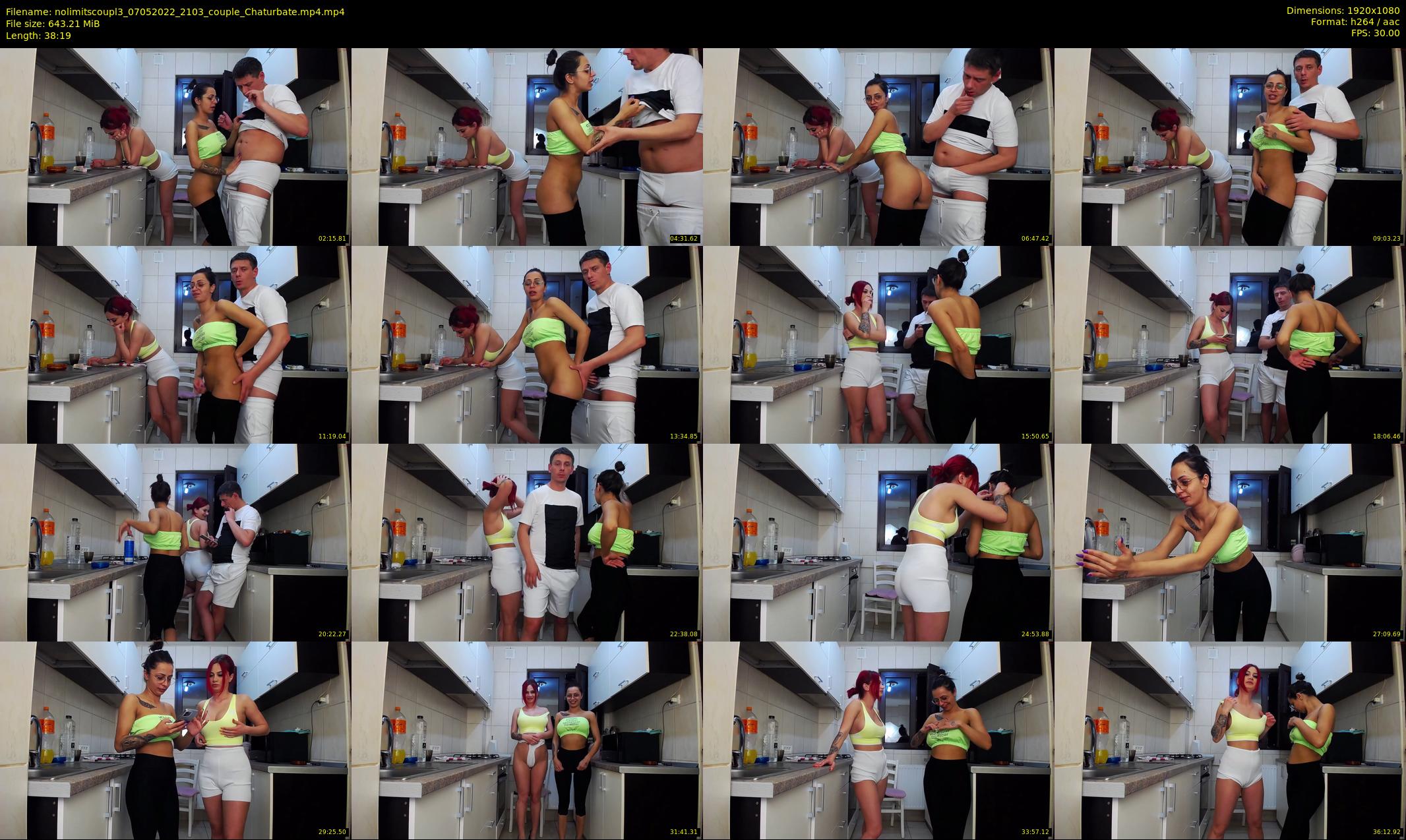 nolimitscoupl3 — 39 minute Chaturbate couple cam show recording, 1080p, May 7, 2022