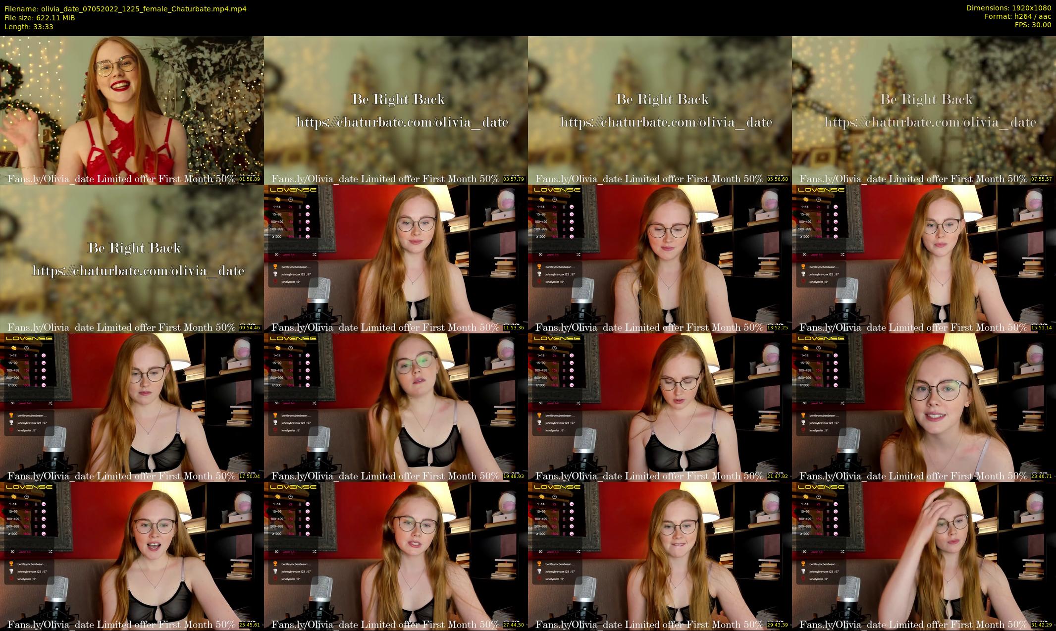olivia_date — 34 minute Chaturbate female cam show recording, 1080p, May 7, 2022