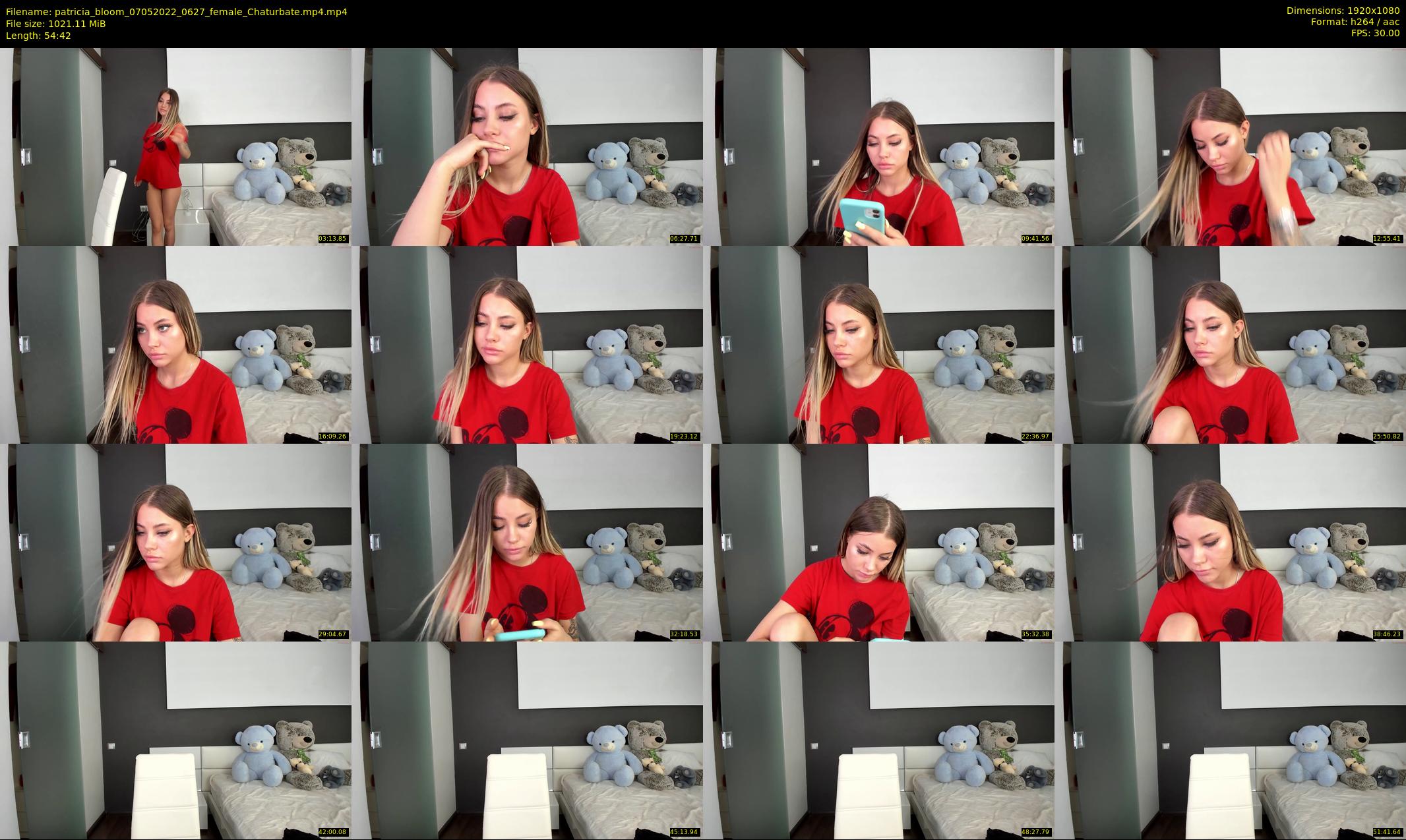 patricia_bloom — 55 minute Chaturbate female cam show recording, 1080p, May 7, 2022