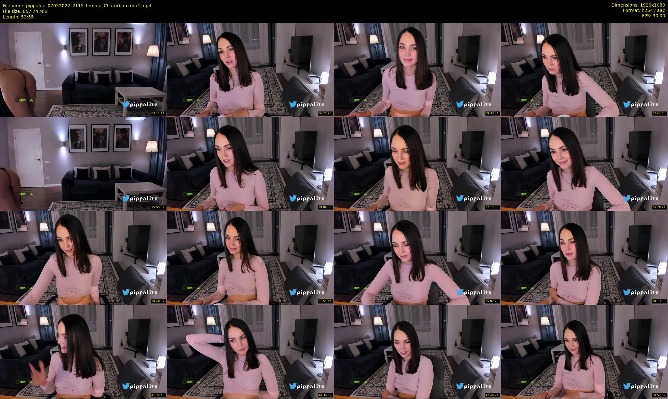 pippalee — 54 minute Chaturbate female cam show recording, 1080p, May 7, 2022