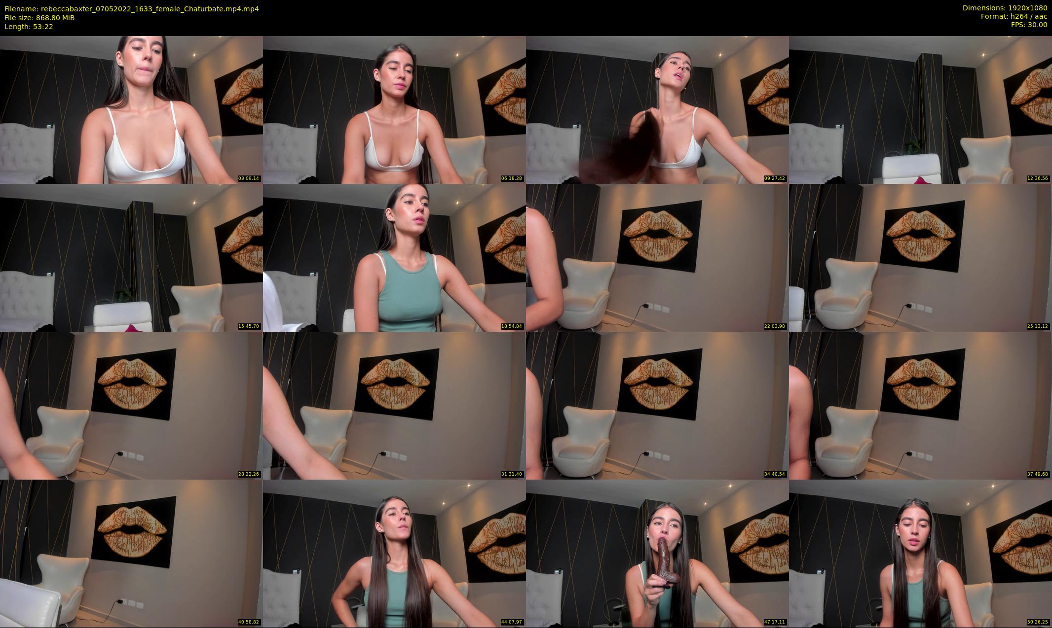 rebeccabaxter — 54 minute Chaturbate female cam show recording, 1080p, May 7, 2022