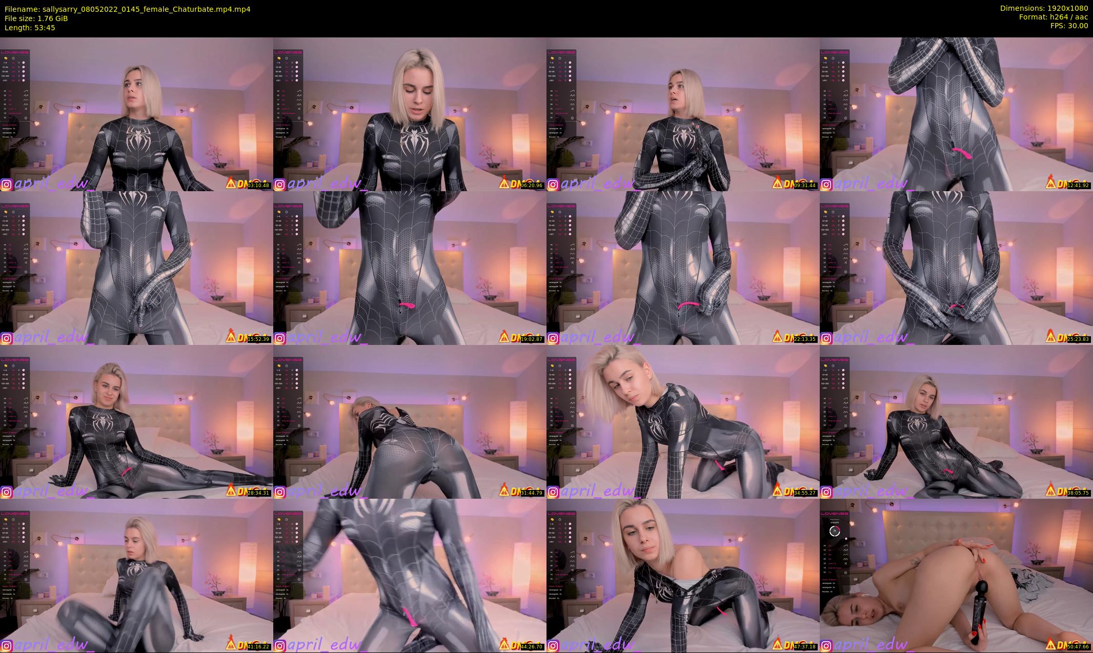 sallysarry — 54 minute Chaturbate couple cam show recording, 1080p, May 8, 2022