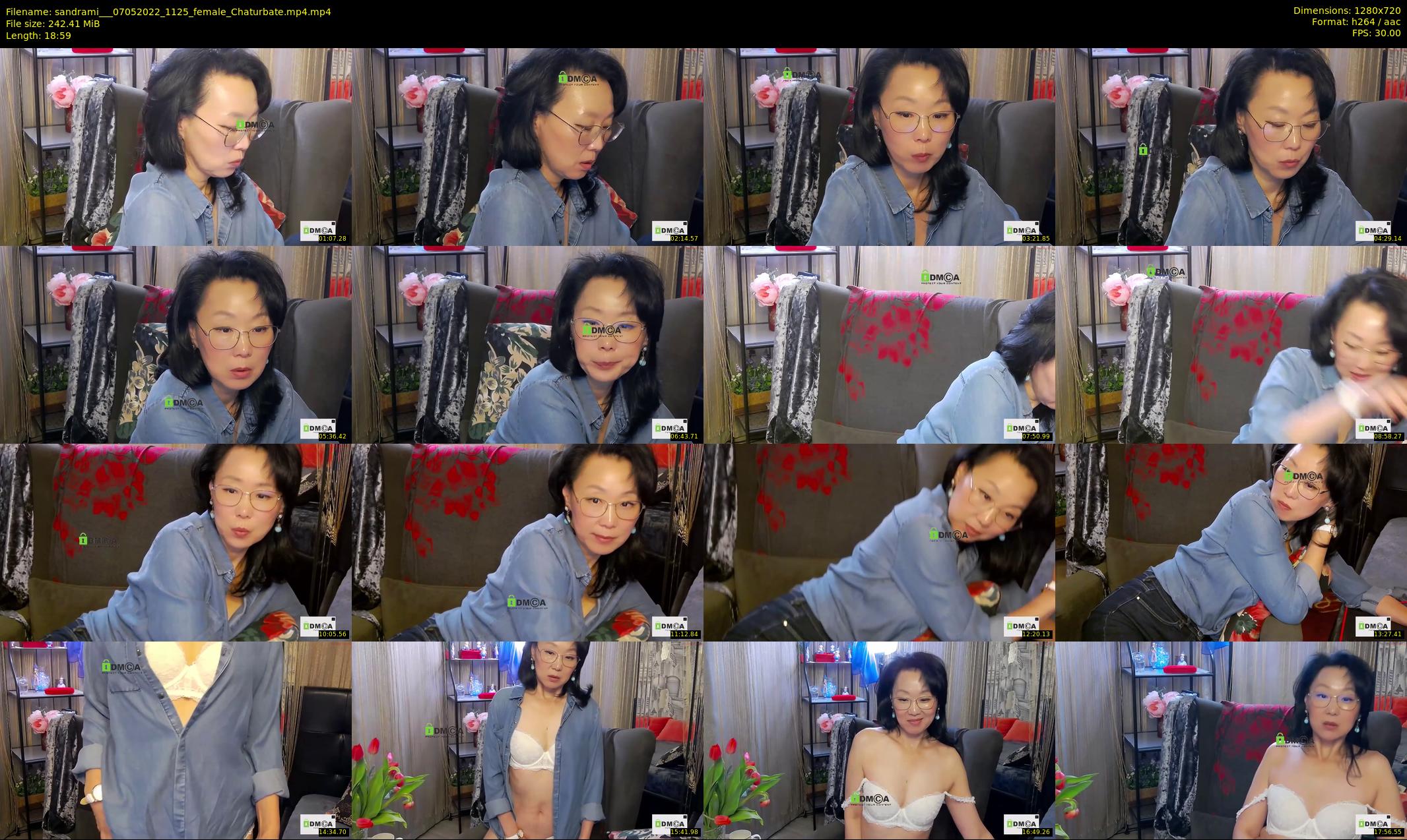 sandrami__ — 19 minute Chaturbate female cam show recording, 720p, May 7, 2022