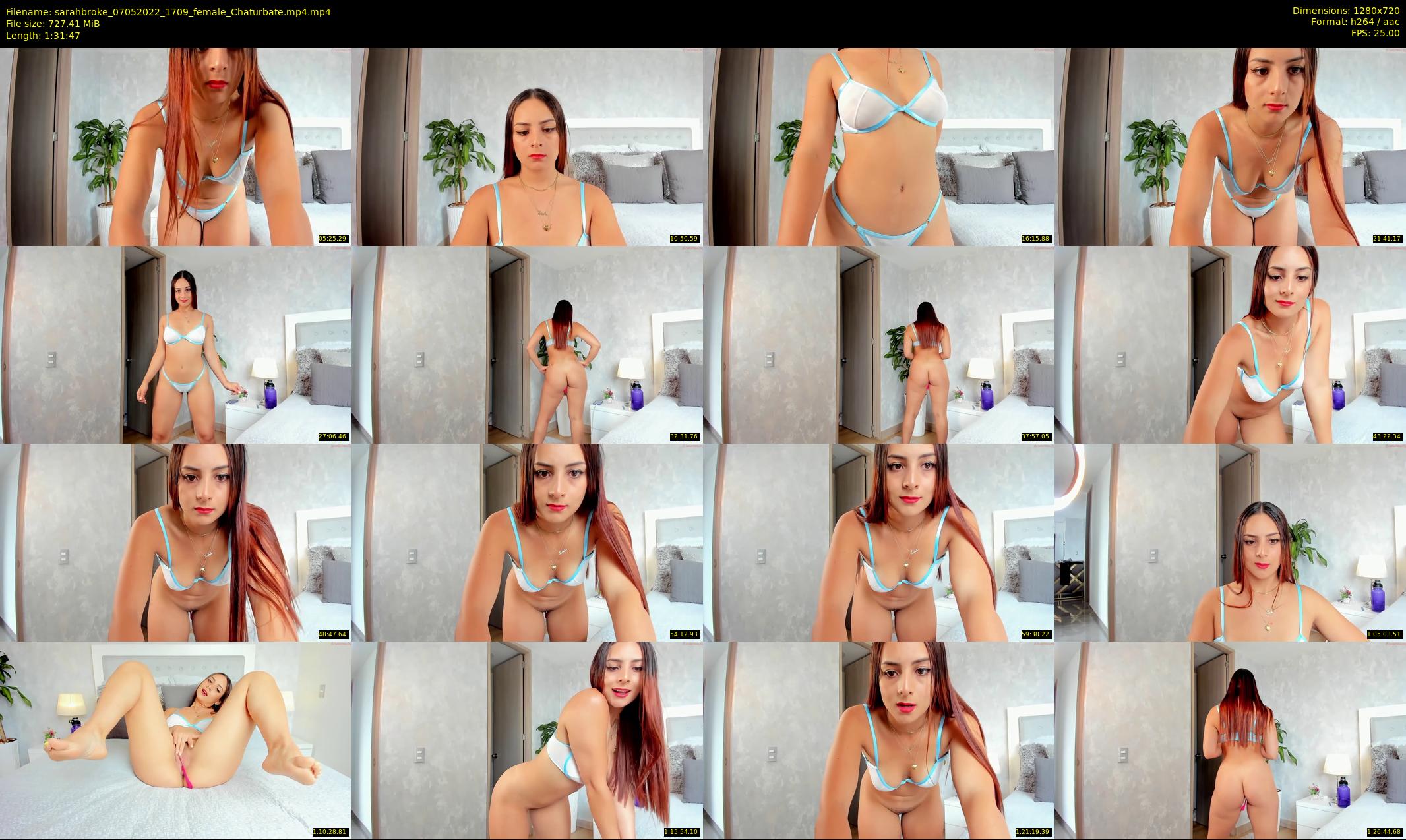 sarahbroke — 92 minute Chaturbate female cam show recording, 720p, May 7, 2022