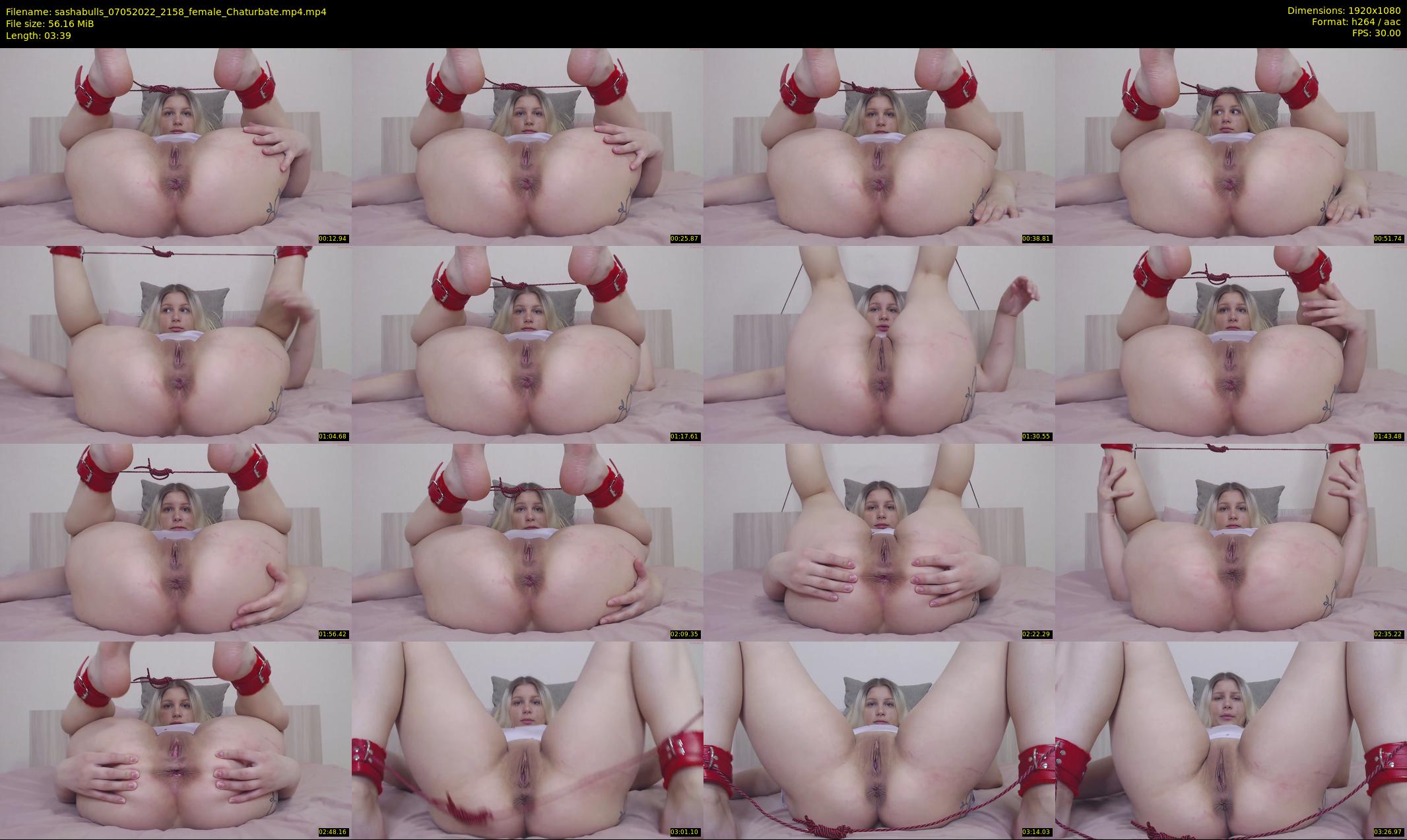 sashabulls — 4 minute Chaturbate couple cam show recording, 1080p, May 7, 2022