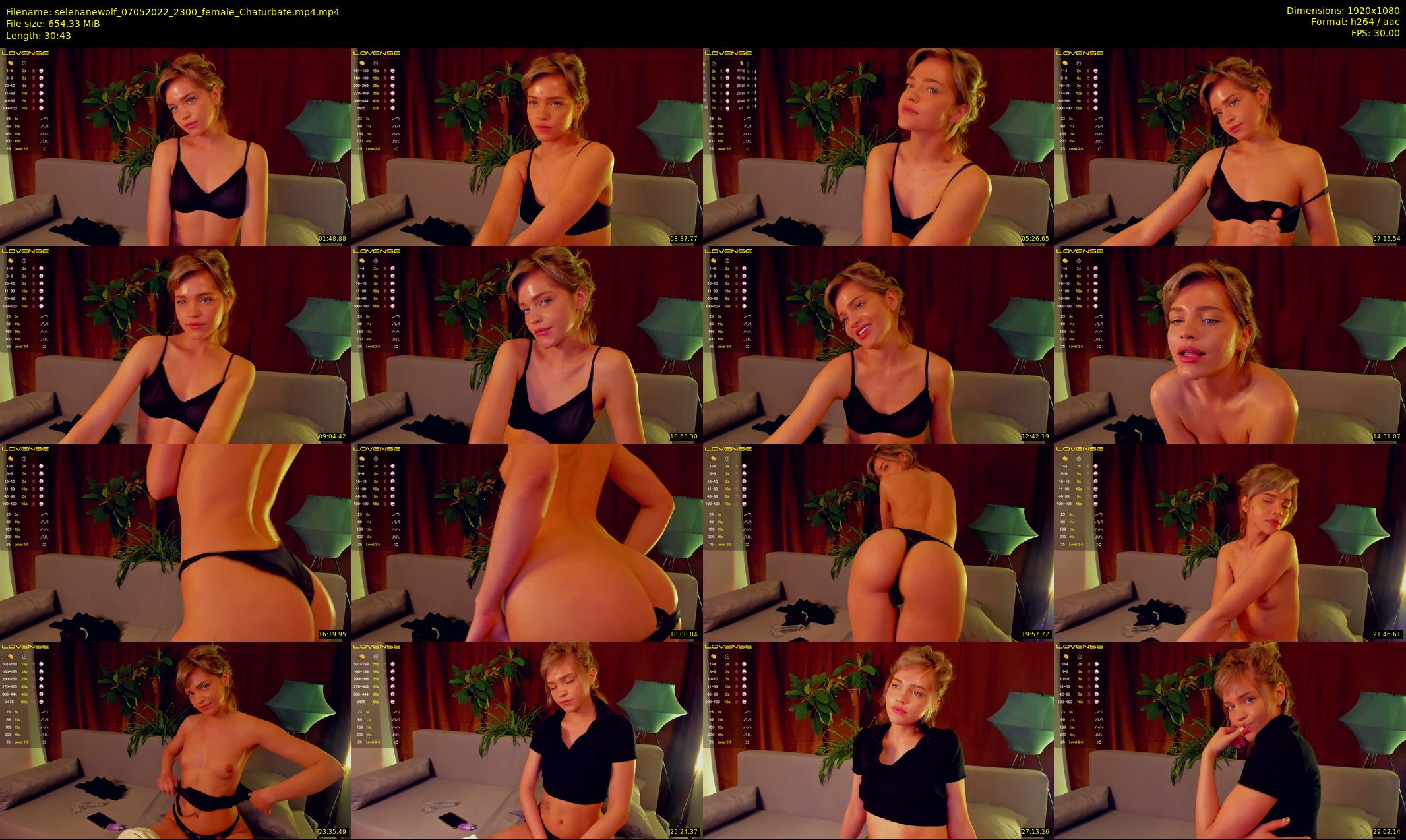 selenanewolf — 31 minute Chaturbate couple cam show recording, 1080p, May 7, 2022