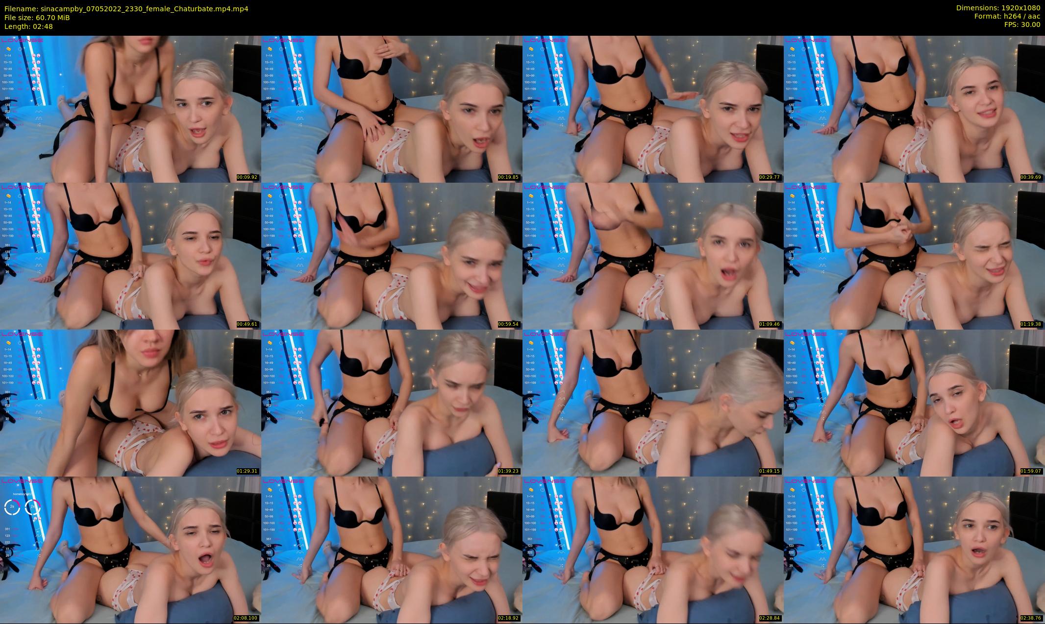 sinacampby — 3 minute Chaturbate couple cam show recording, 1080p, May 7, 2022