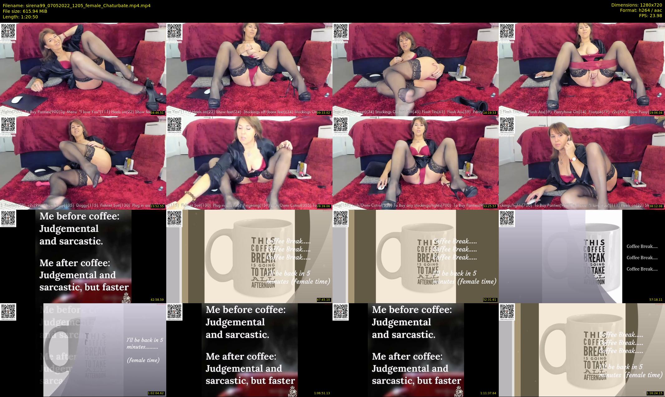 sirena99 — 81 minute Chaturbate female cam show recording, 720p, May 7, 2022