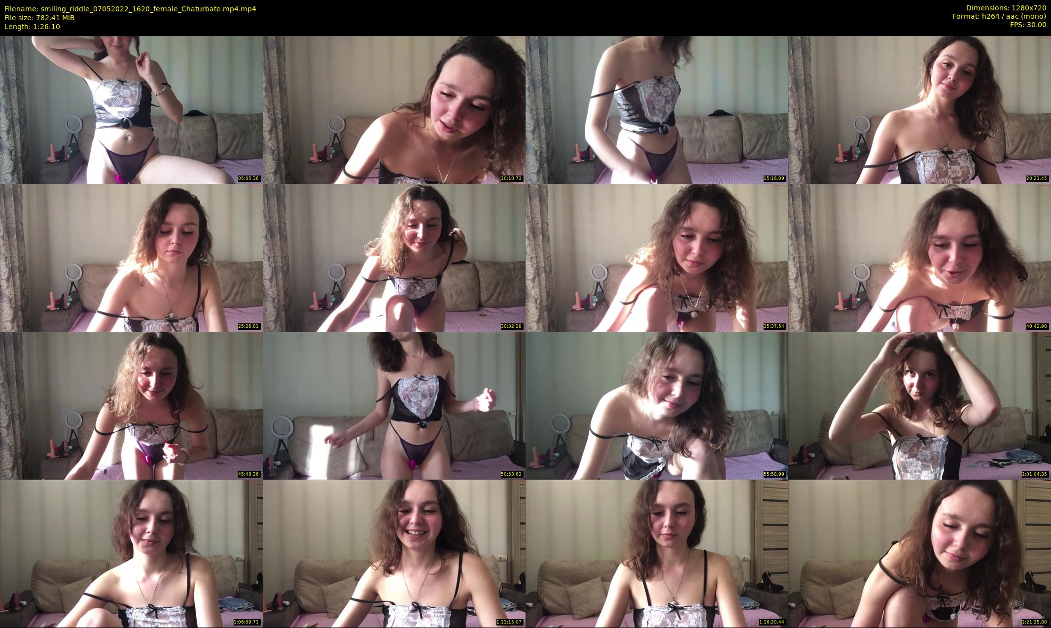 smiling_riddle — 87 minute Chaturbate female cam show recording, 720p, May 7, 2022