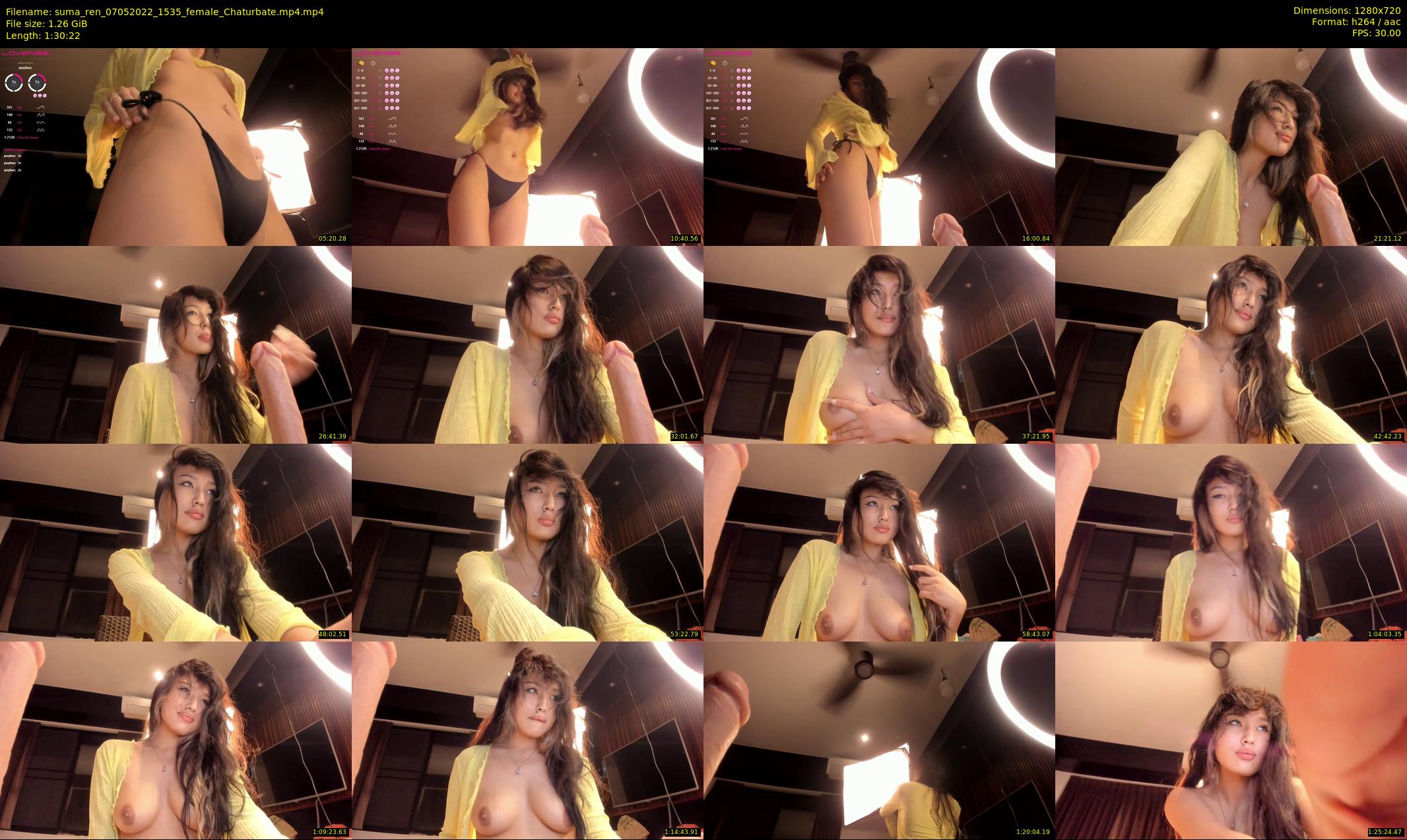 suma_ren — 91 minute Chaturbate female cam show recording, 720p, May 7, 2022