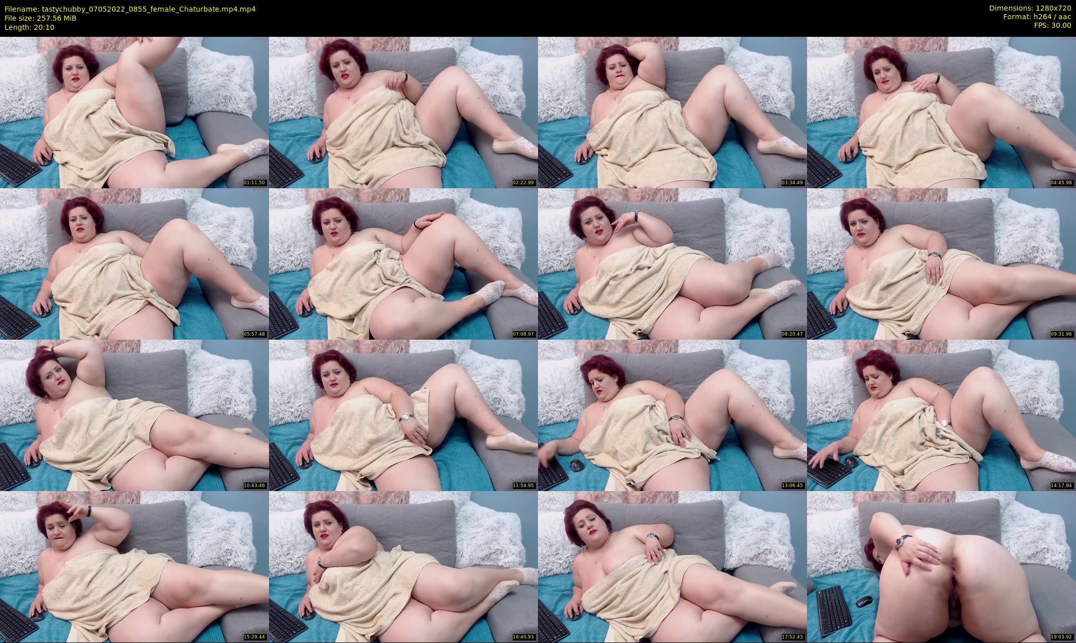 tastychubby — 21 minute Chaturbate female cam show recording, 720p, May 7, 2022