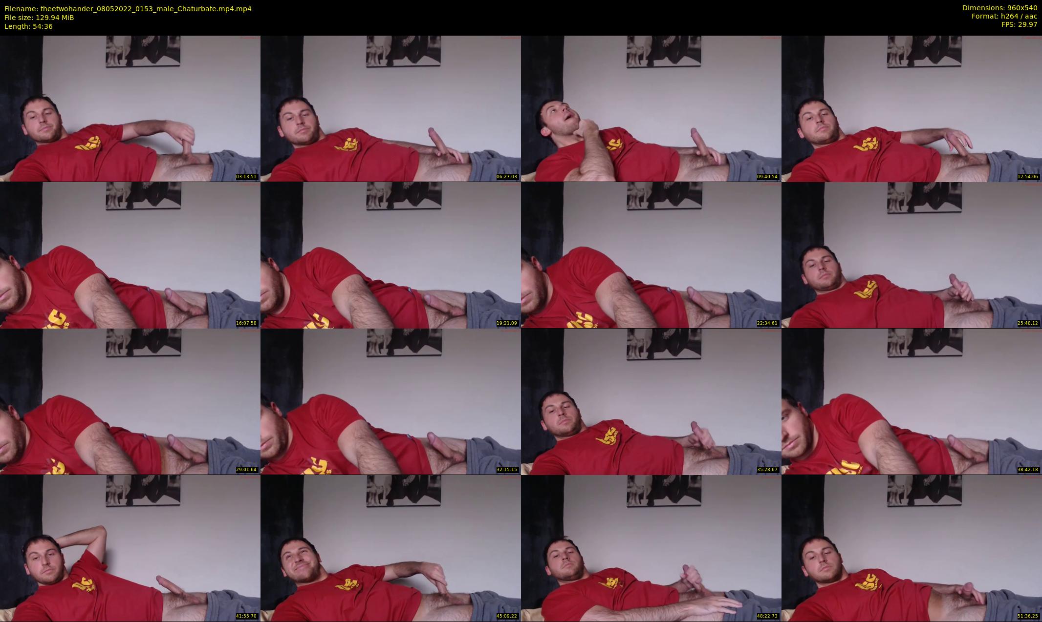 theetwohander — 55 minute Chaturbate male cam show recording, 480p, May 8, 2022