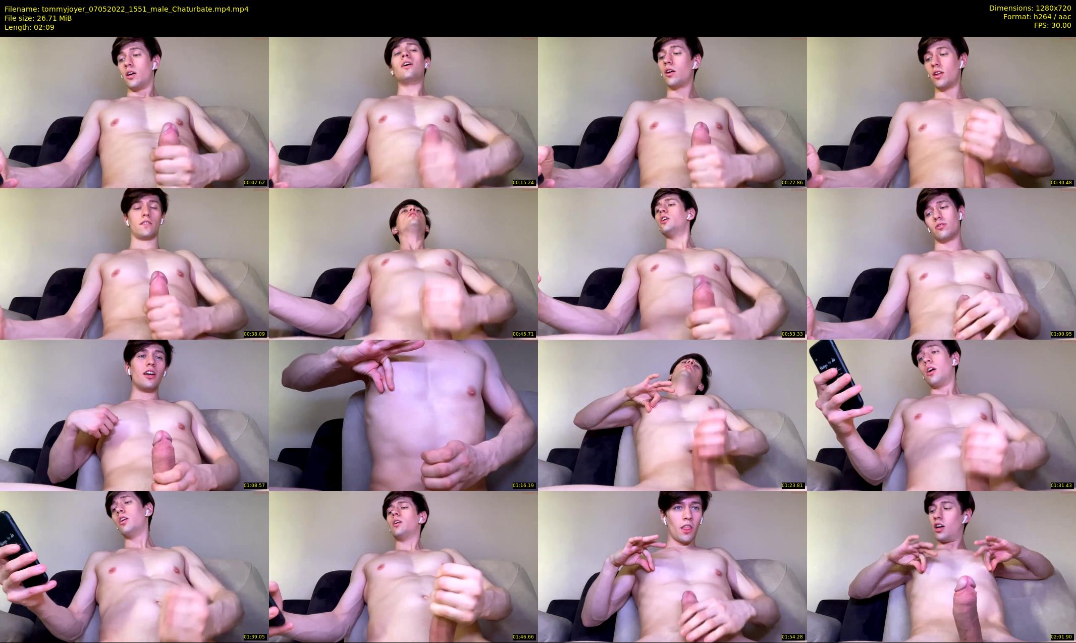 tommyjoyer — 3 minute Chaturbate male cam show recording, 720p, May 7, 2022