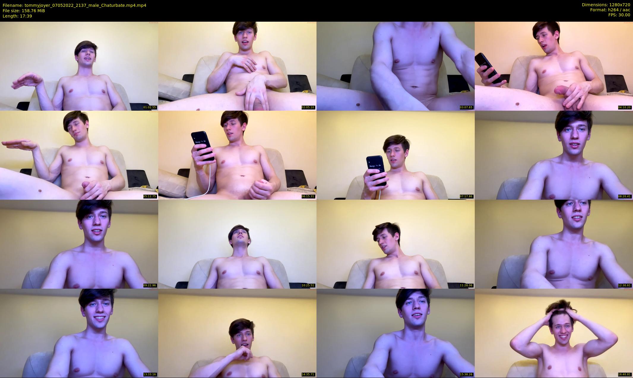 tommyjoyer — 18 minute Chaturbate male cam show recording, 720p, May 7, 2022