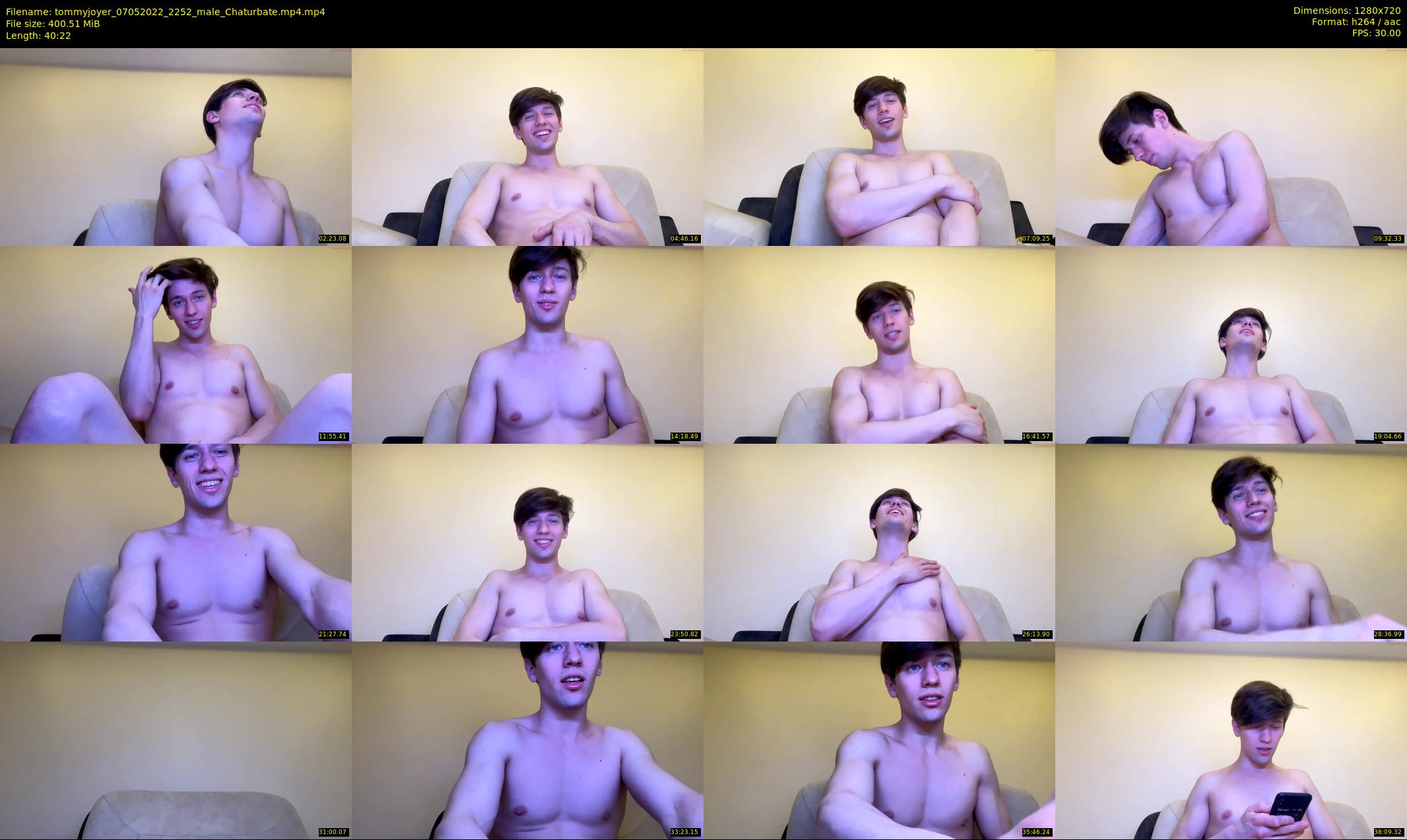 tommyjoyer — 41 minute Chaturbate male cam show recording, 720p, May 7, 2022