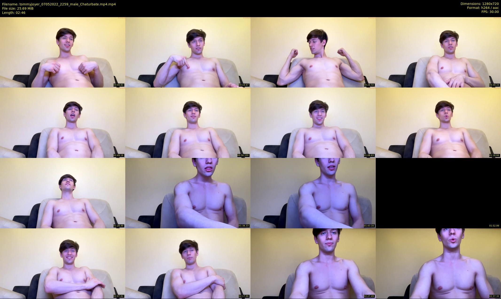 tommyjoyer — 3 minute Chaturbate male cam show recording, 720p, May 7, 2022