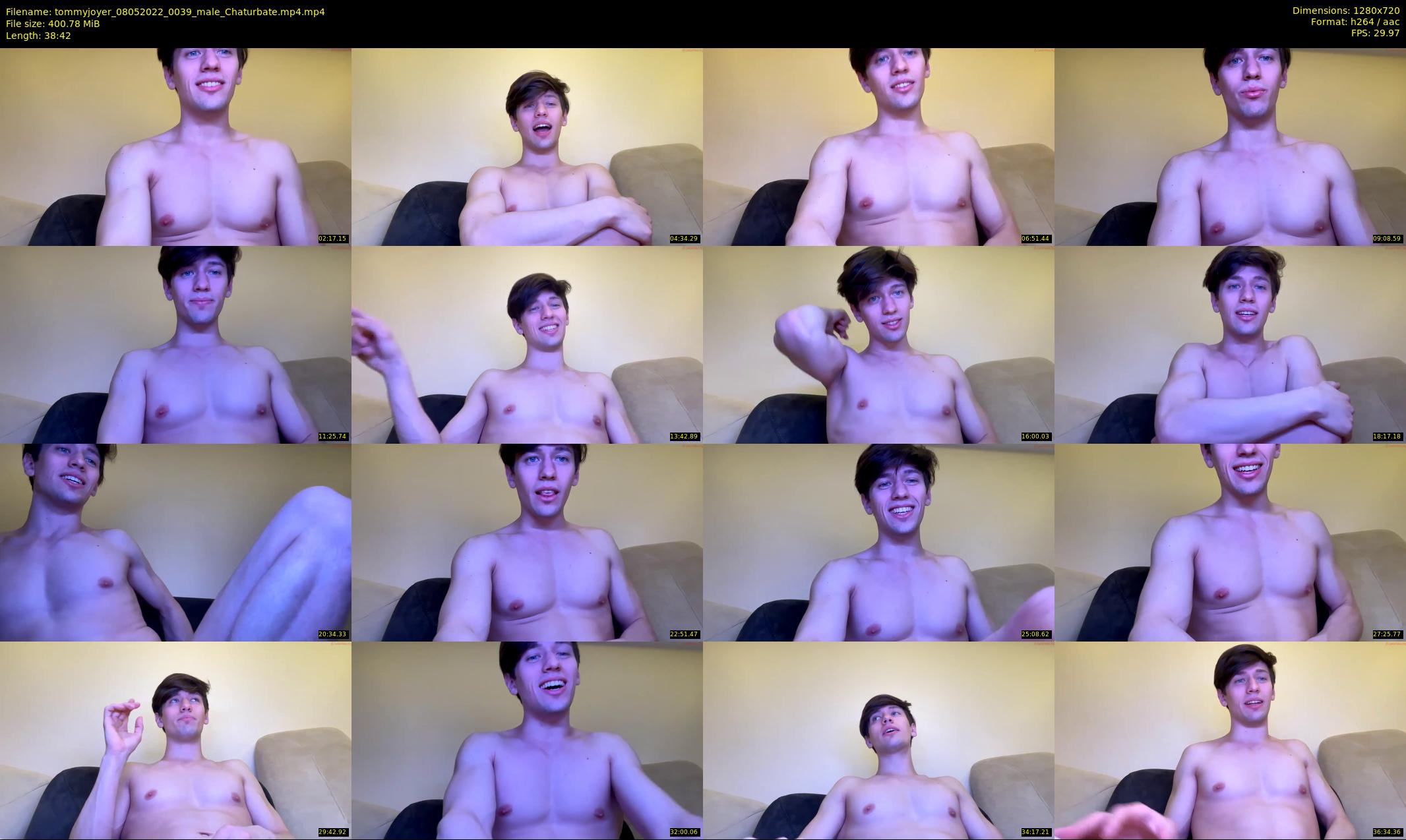 tommyjoyer — 39 minute Chaturbate male cam show recording, 720p, May 8, 2022