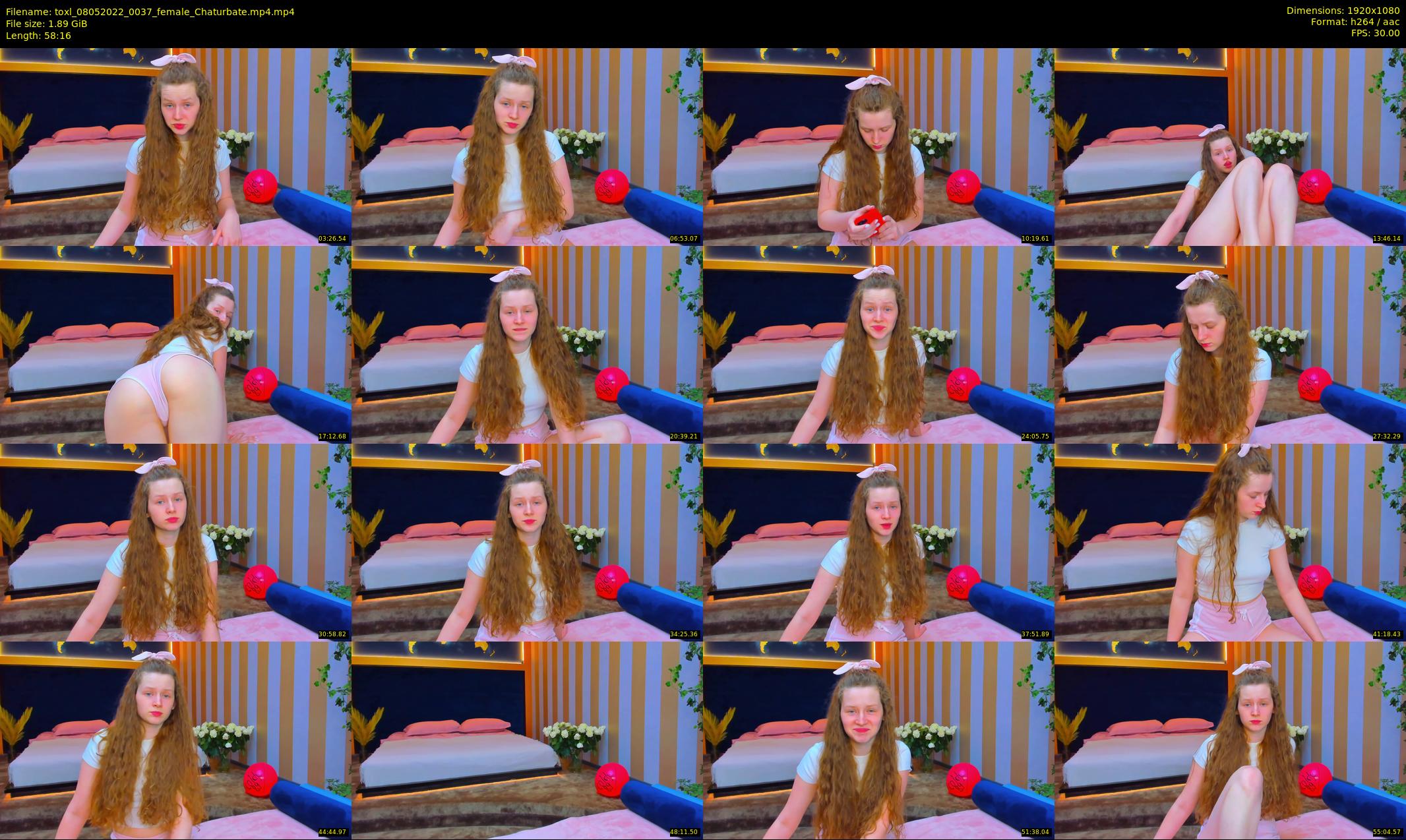 toxl — 59 minute Chaturbate female cam show recording, 1080p, May 8, 2022
