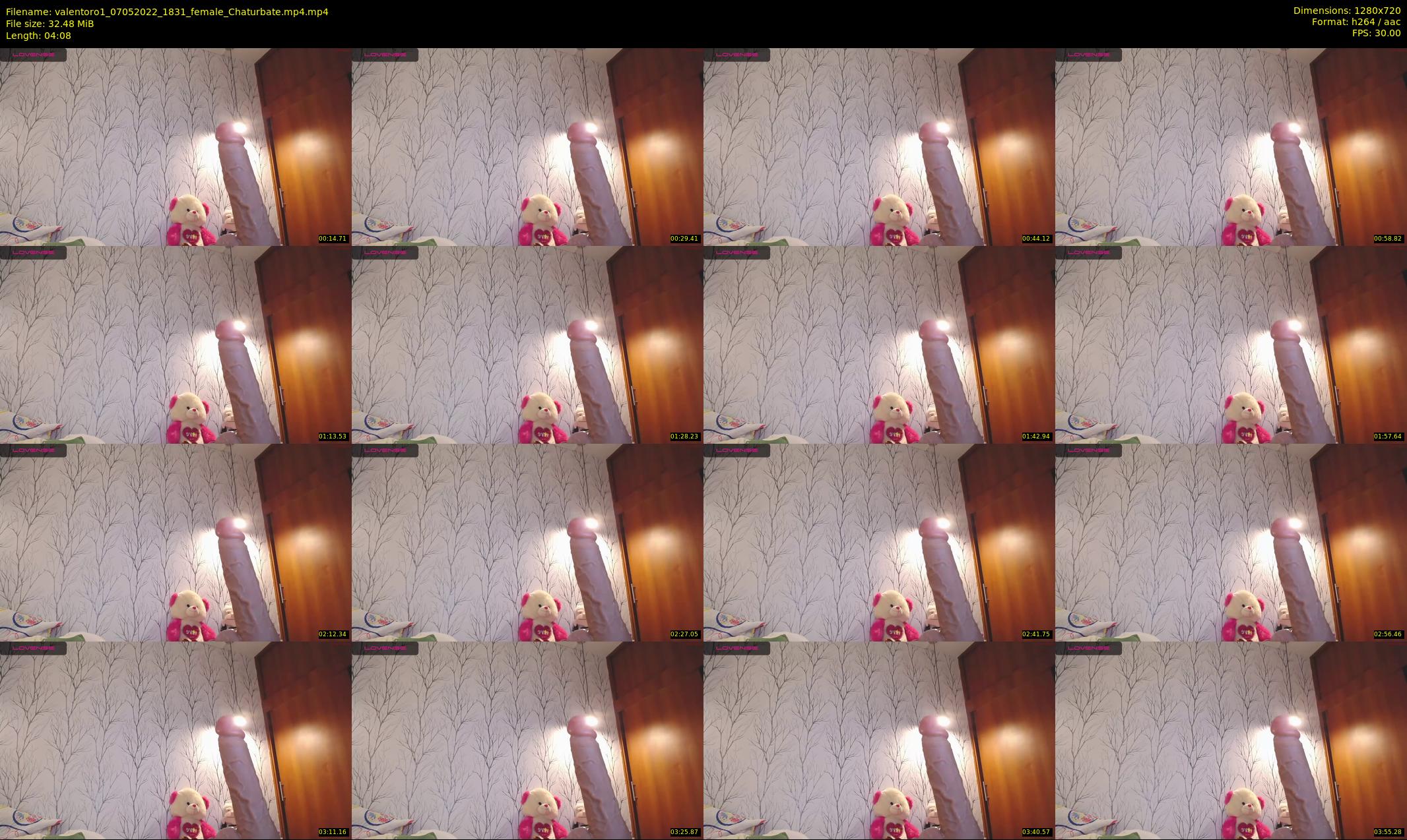 valentoro1 — 5 minute Chaturbate female cam show recording, 720p, May 7, 2022