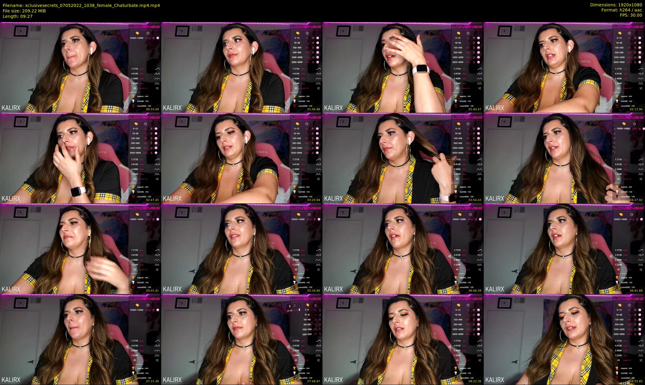 xclusivesecrets — 10 minute Chaturbate female cam show recording, 1080p, May 7, 2022