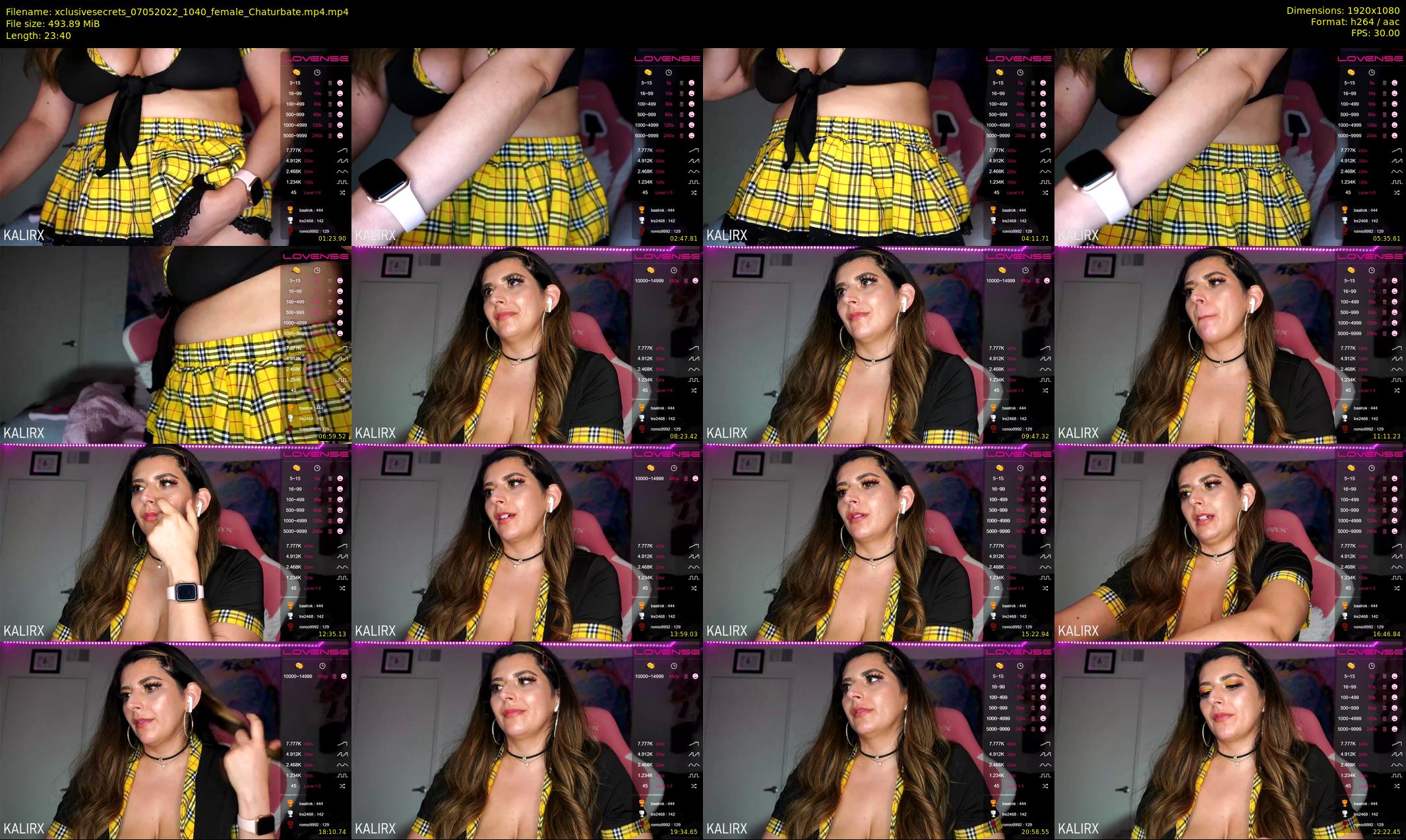 xclusivesecrets — 24 minute Chaturbate female cam show recording, 1080p, May 7, 2022