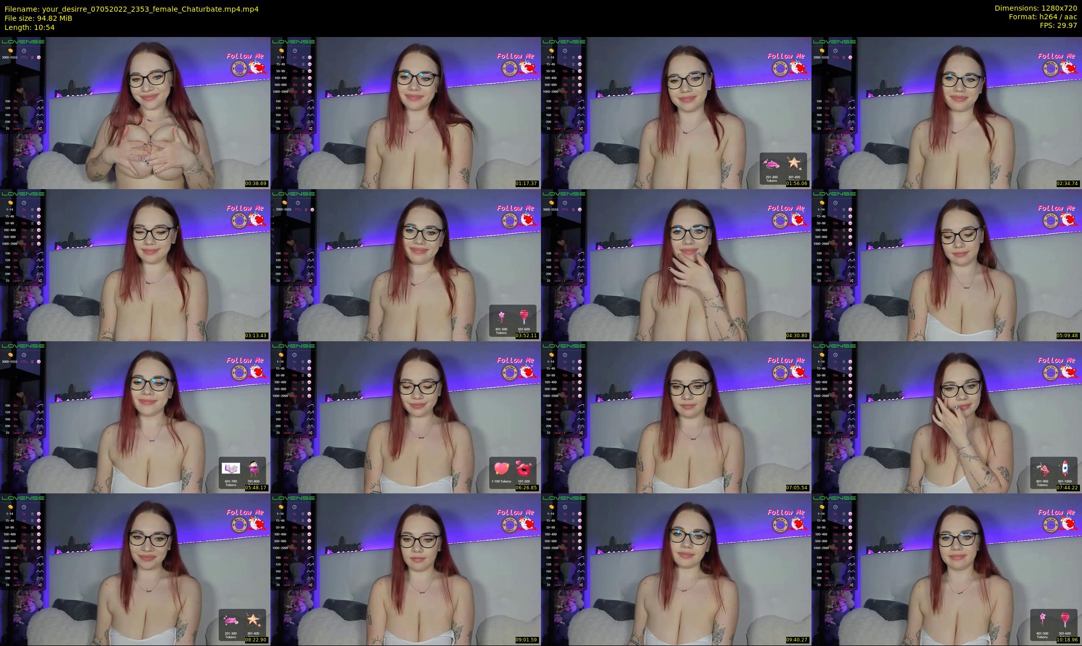 your_desirre — 11 minute Chaturbate female cam show recording, 720p, May 7, 2022