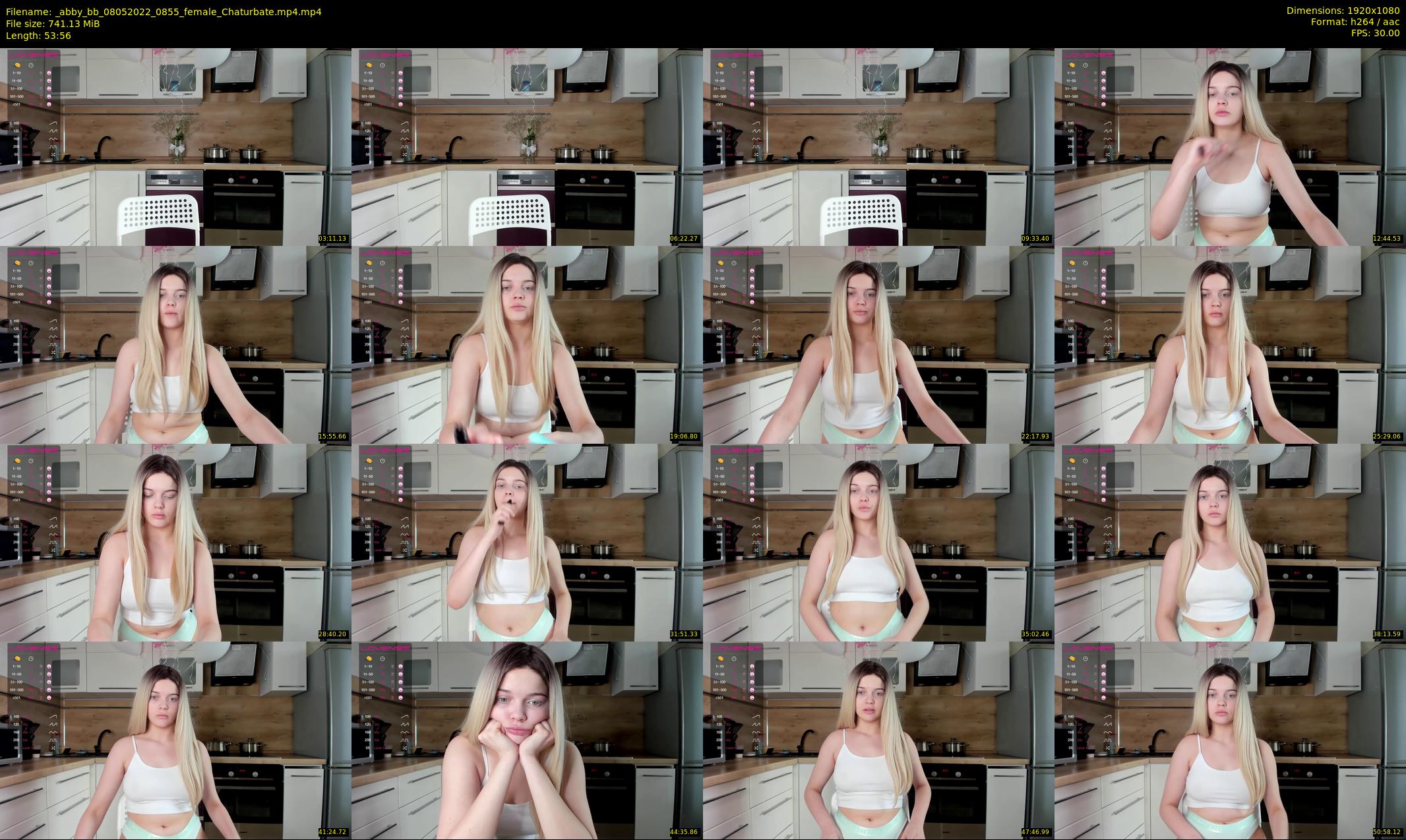 _abby_bb — 54 minute Chaturbate female cam show recording, 1080p, May 8, 2022