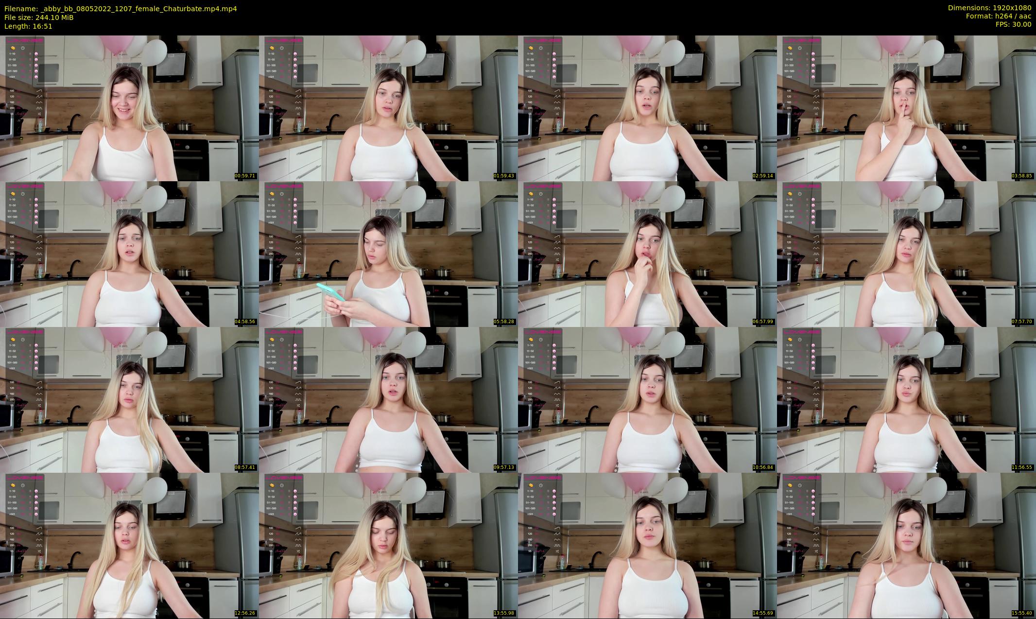 _abby_bb — 17 minute Chaturbate female cam show recording, 1080p, May 8, 2022