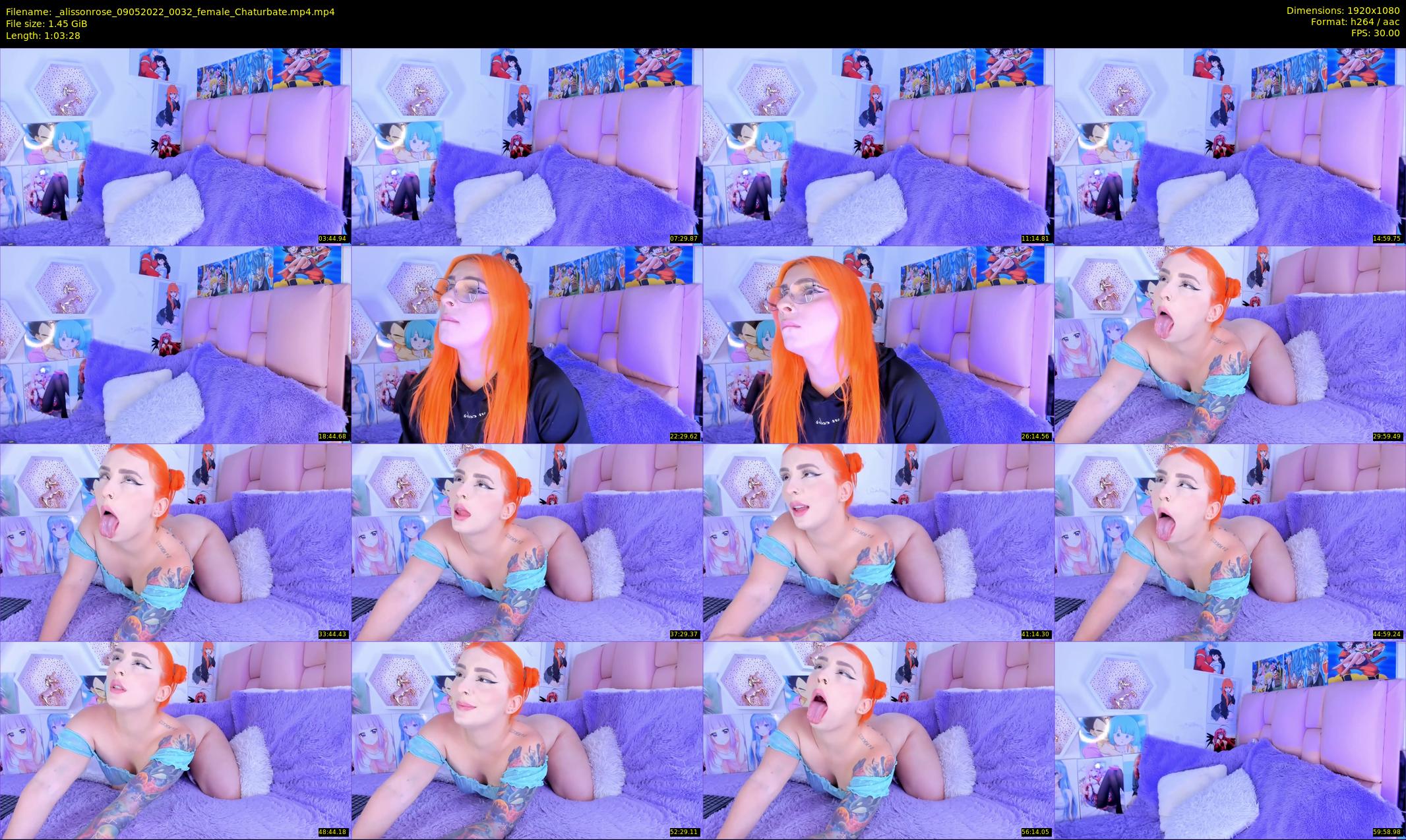 _alissonrose — 64 minute Chaturbate female cam show recording, 1080p, May 9, 2022