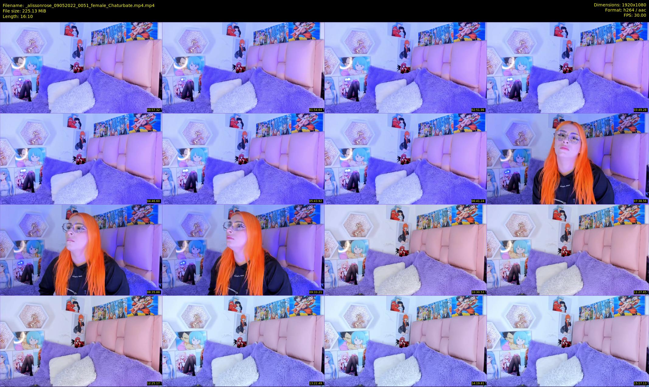 _alissonrose — 17 minute Chaturbate female cam show recording, 1080p, May 9, 2022