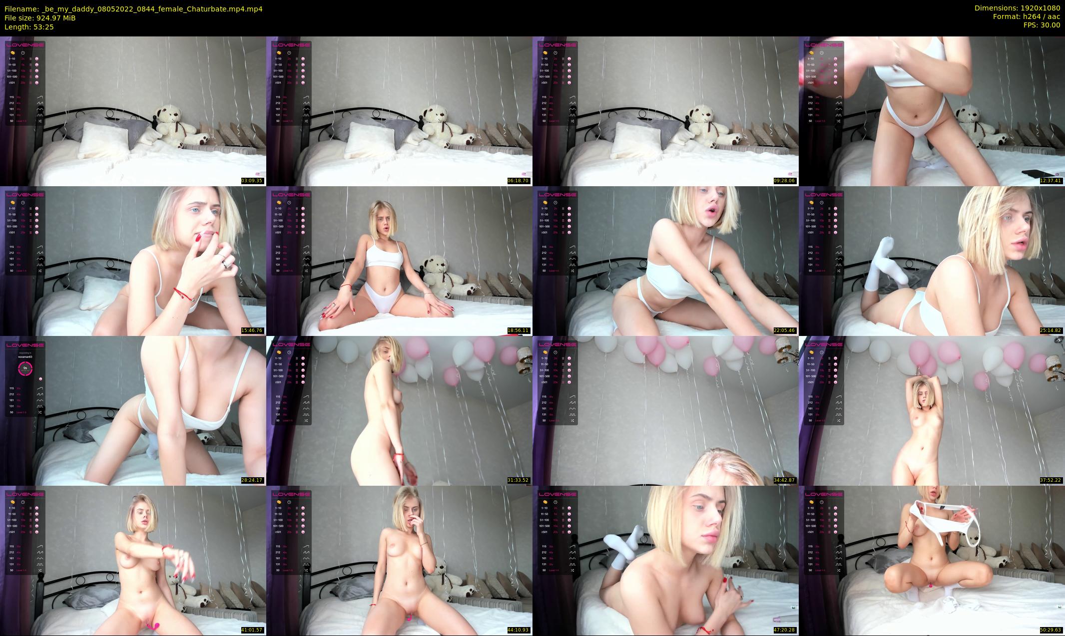 _be_my_daddy — 54 minute Chaturbate female cam show recording, 1080p, May 8, 2022