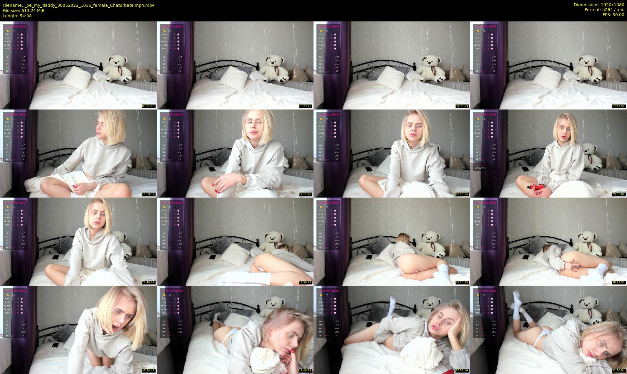 _be_my_daddy — 55 minute Chaturbate female cam show recording, 1080p, May 8, 2022