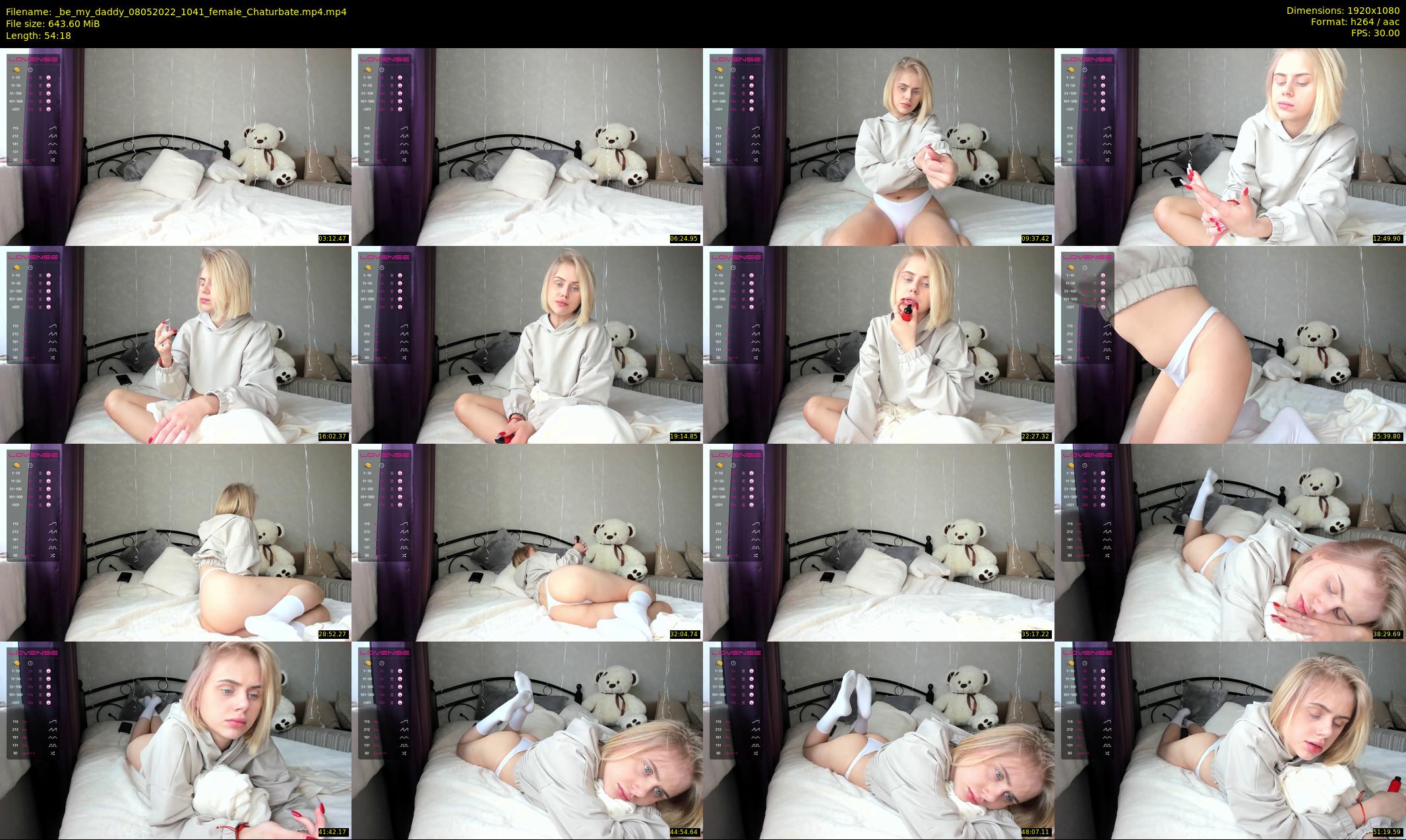 _be_my_daddy — 55 minute Chaturbate female cam show recording, 1080p, May 8, 2022