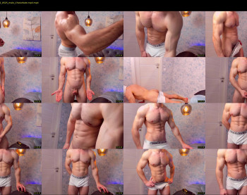 adam_muscle_ — 51 minute Chaturbate male cam show recording, 1080p, May 8, 2022