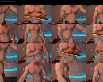 adam_muscle_ — 49 minute Chaturbate male cam show recording, 1080p, May 9, 2022