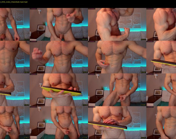 adam_muscle_ — 21 minute Chaturbate male cam show recording, 1080p, May 9, 2022