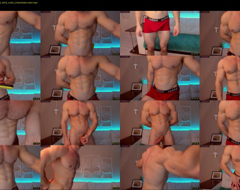 adam_muscle_ — 49 minute Chaturbate male cam show recording, 1080p, May 9, 2022