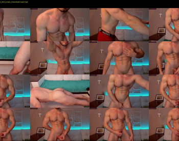 adam_muscle_ — 53 minute Chaturbate male cam show recording, 1080p, May 9, 2022