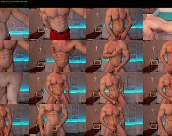 adam_muscle_ — 53 minute Chaturbate male cam show recording, 1080p, May 9, 2022