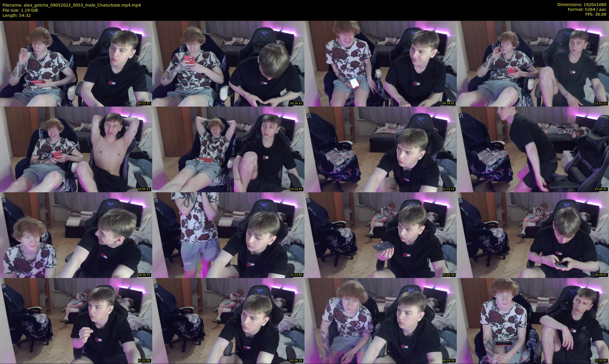 alex_gotcha — 55 minute Chaturbate male cam show recording, 1080p, May 9, 2022