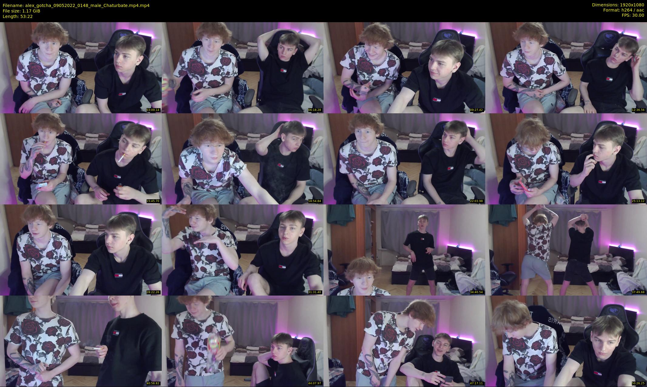 alex_gotcha — 54 minute Chaturbate male cam show recording, 1080p, May 9, 2022