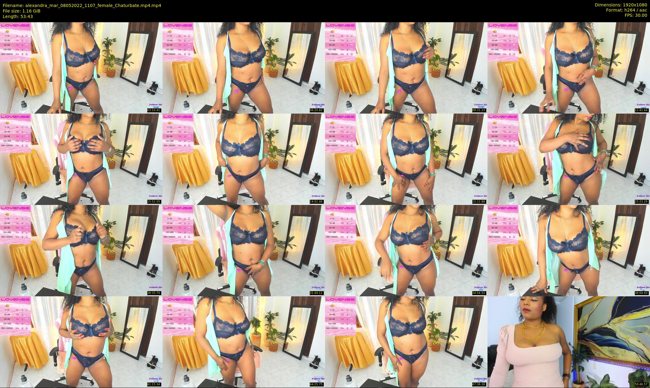 alexandra_mar — 54 minute Chaturbate female cam show recording, 1080p, May 8, 2022