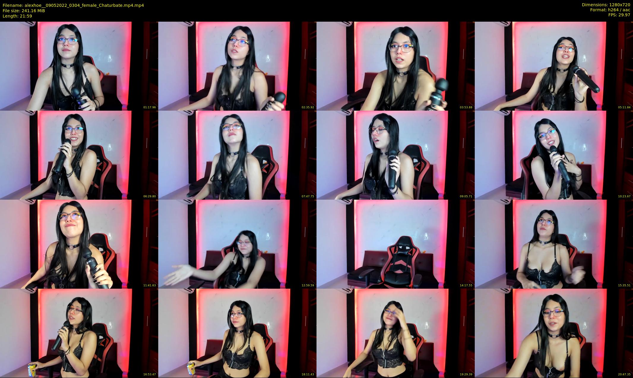 alexhoe_ — 22 minute Chaturbate female cam show recording, 720p, May 9, 2022