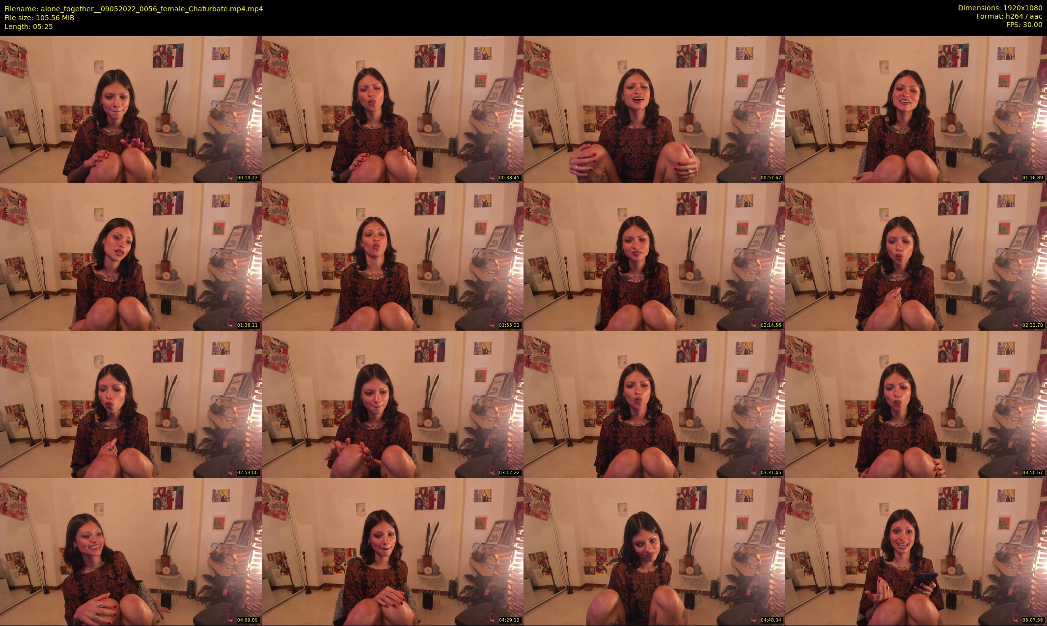 alone_together_ — 6 minute Chaturbate female cam show recording, 1080p, May 9, 2022