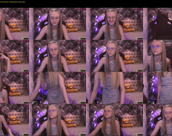 angeellina — 55 minute Chaturbate female cam show recording, 1080p, May 9, 2022